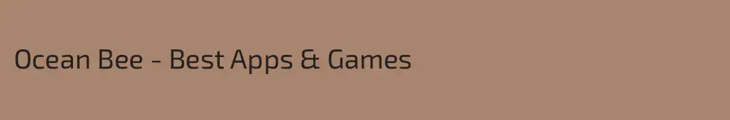 Ocean Bee - Best Apps & Games